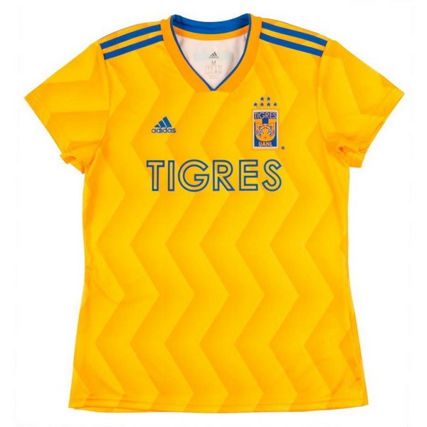Camiseta Tigres de la UANL 1ª Mujer 2018/19 Amarillo